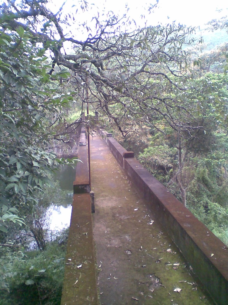 The 240-foot auxiliary 'baby dam' connecting the main Mullaperiyar structure to the left-bank earthen embankment