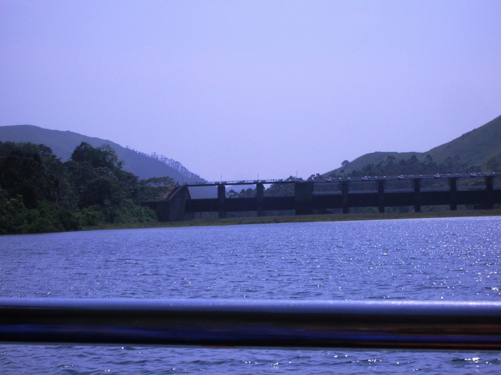Interior view inside one of the Mullaperiyar dam's inspection galleries