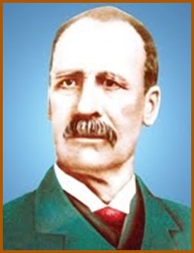 Portrait photograph of Colonel John Pennycuick, the Madras PWD engineer who built the Mullaperiyar dam